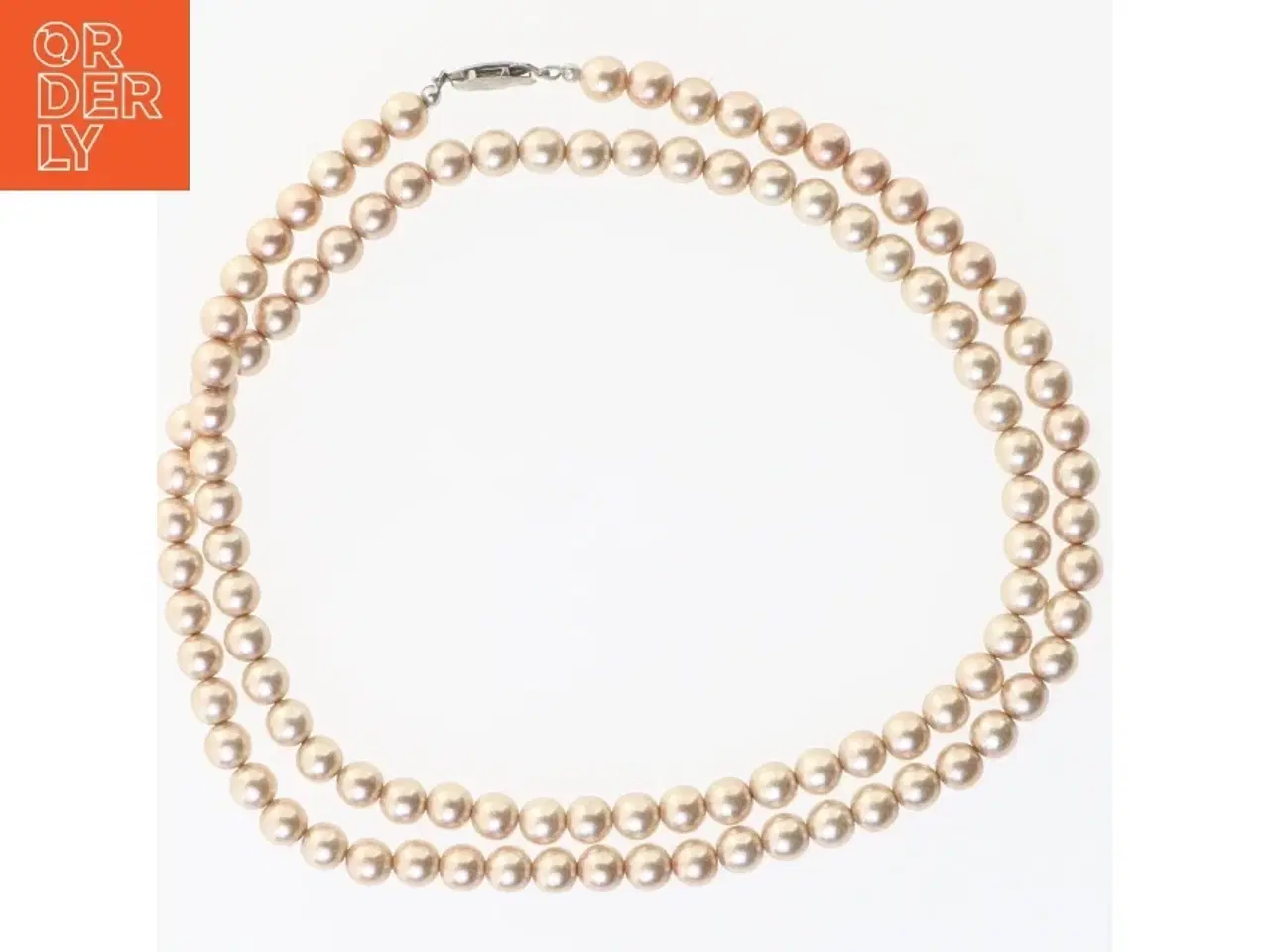 Billede 2 - Perlekæde (str. 80 cm)