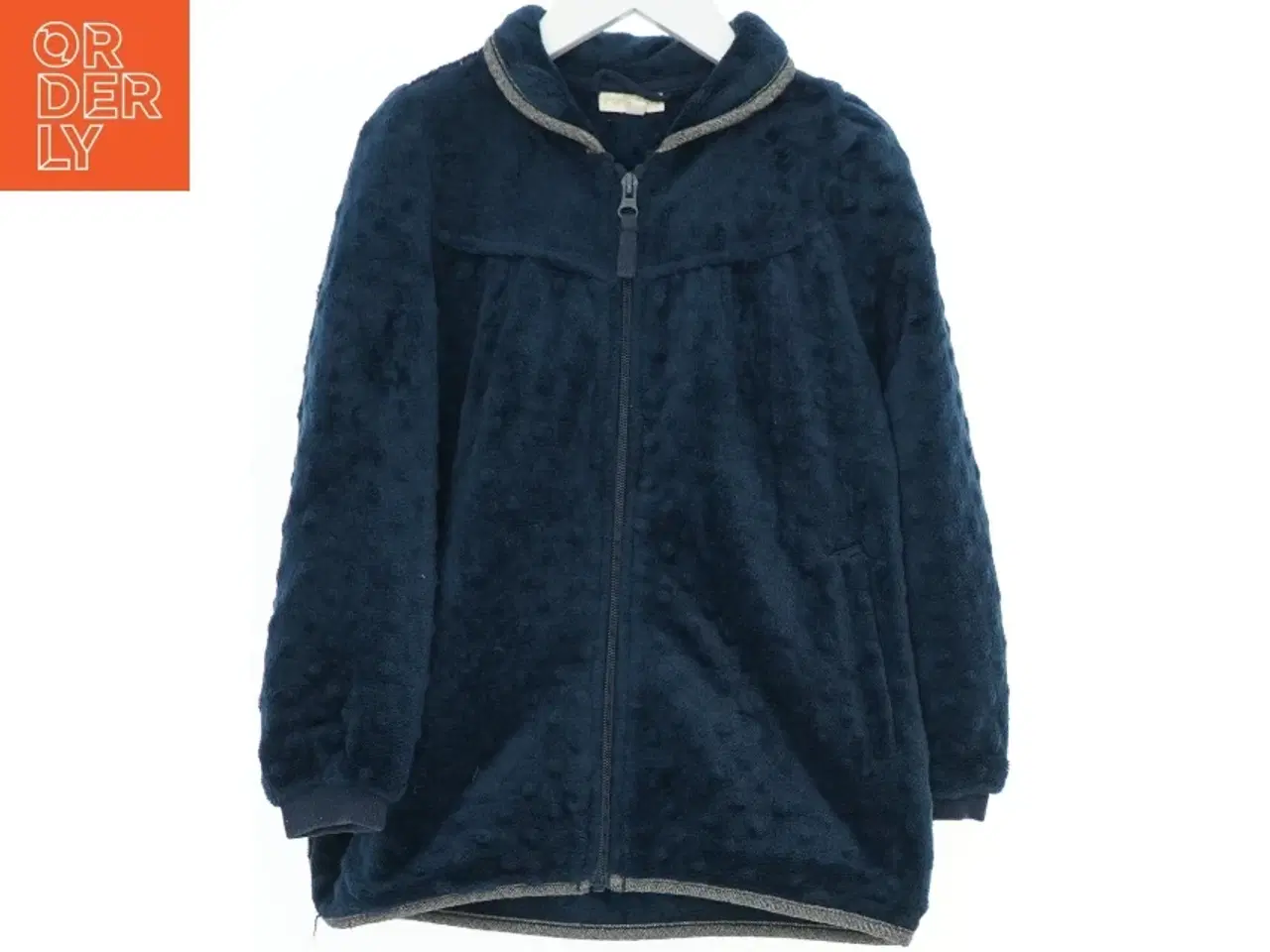 Billede 1 - Blå fleece jakke fra Pomp de Lux (str. 122)
