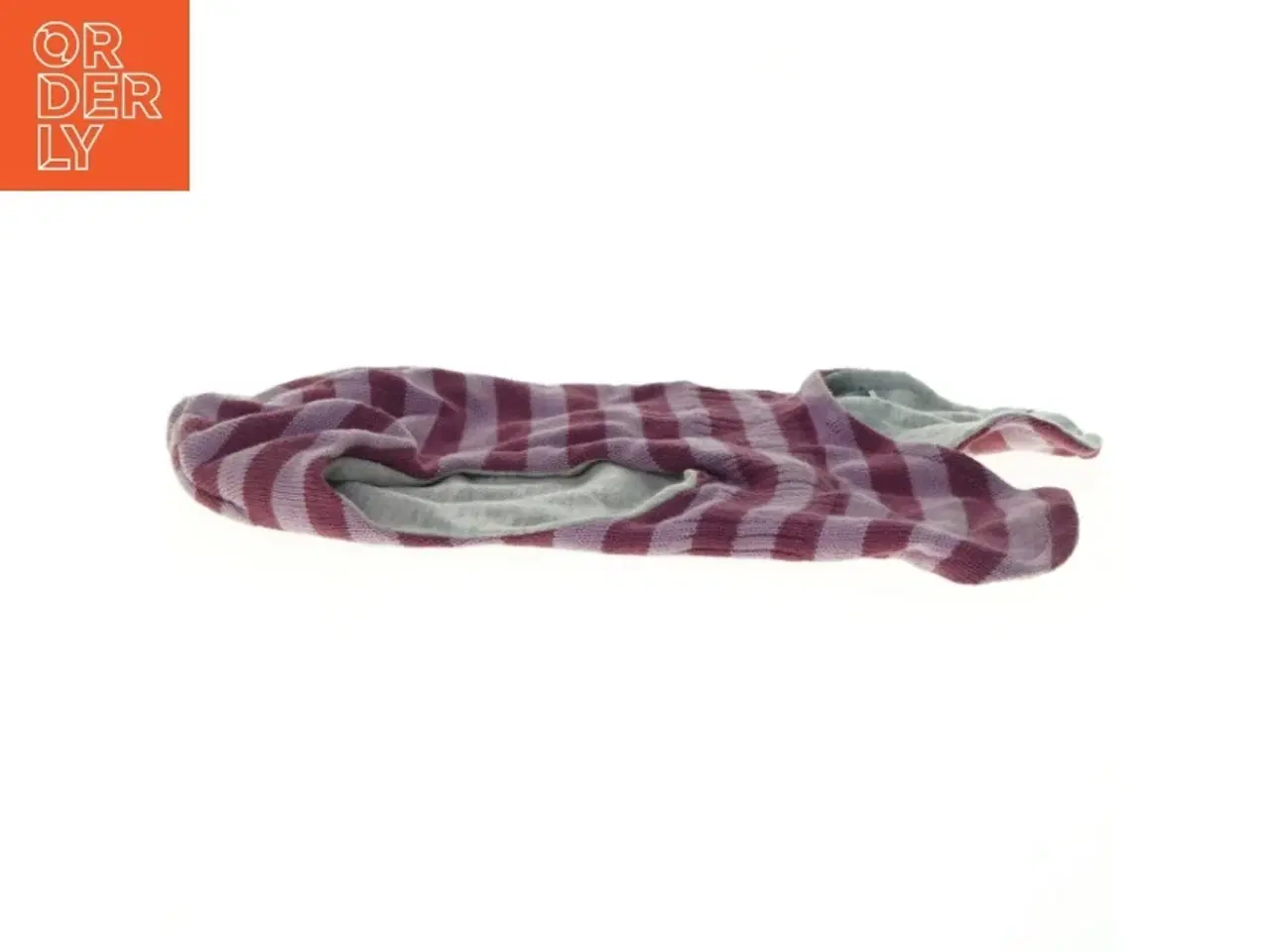 Billede 4 - Stripet hue i lilla og grå (str. 48 cm)