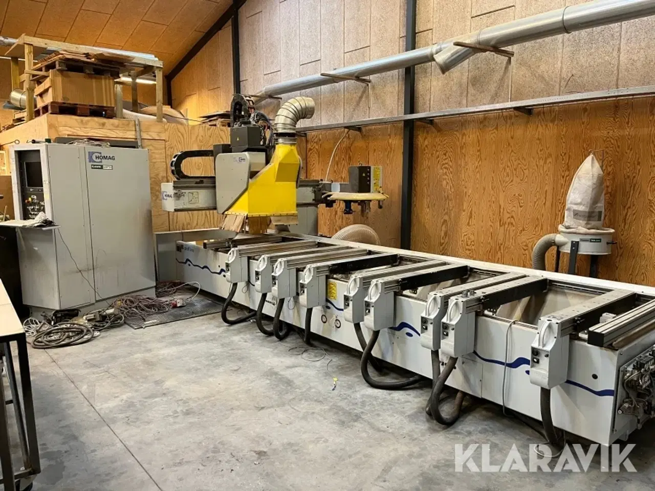Billede 1 - 4 akslet CNC fræser Homag PROFI BOF 411/45/PM