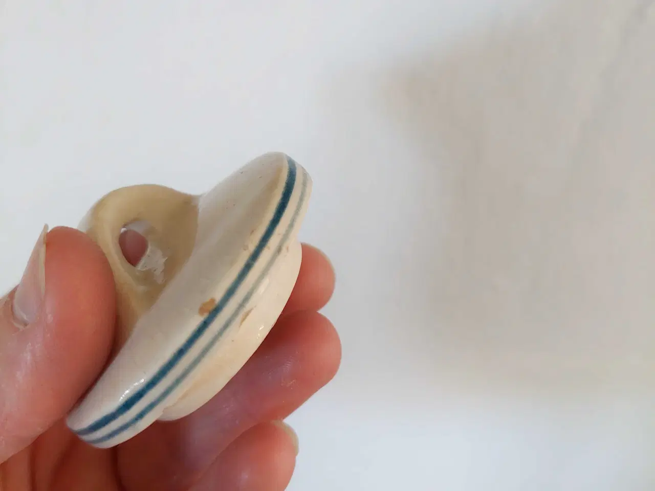 Billede 4 - ​Retro Peberkrukke | Flødefarvet med keramik-låg 