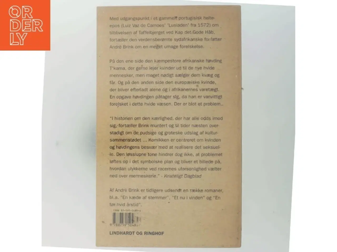 Billede 3 - Adamastors første liv af André Brink (Bog)