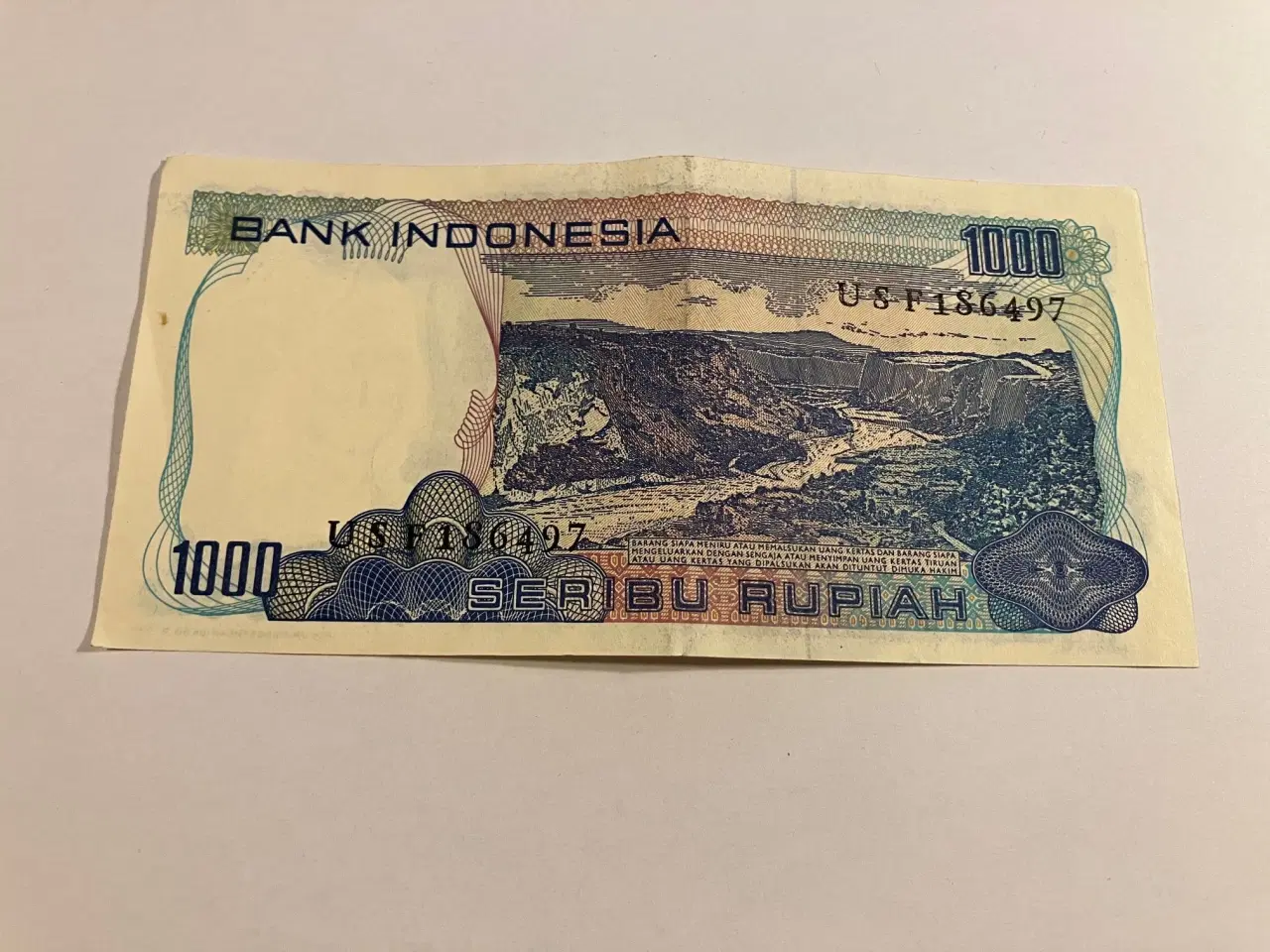 Billede 2 - 1000 Rupiah Indonesia 1980