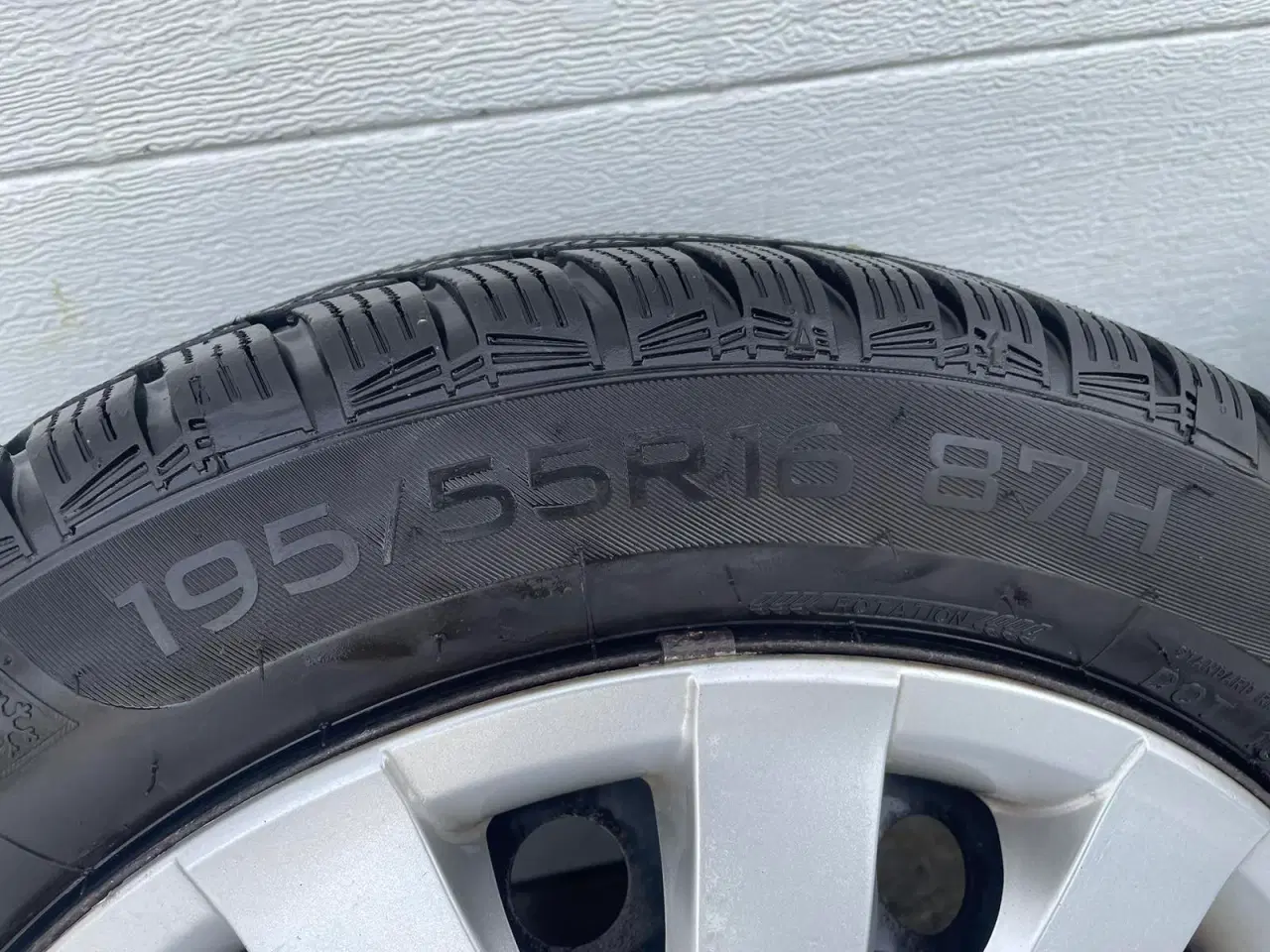 Billede 3 - 4 stk 16” originale renault vinterdæk med TPMS 