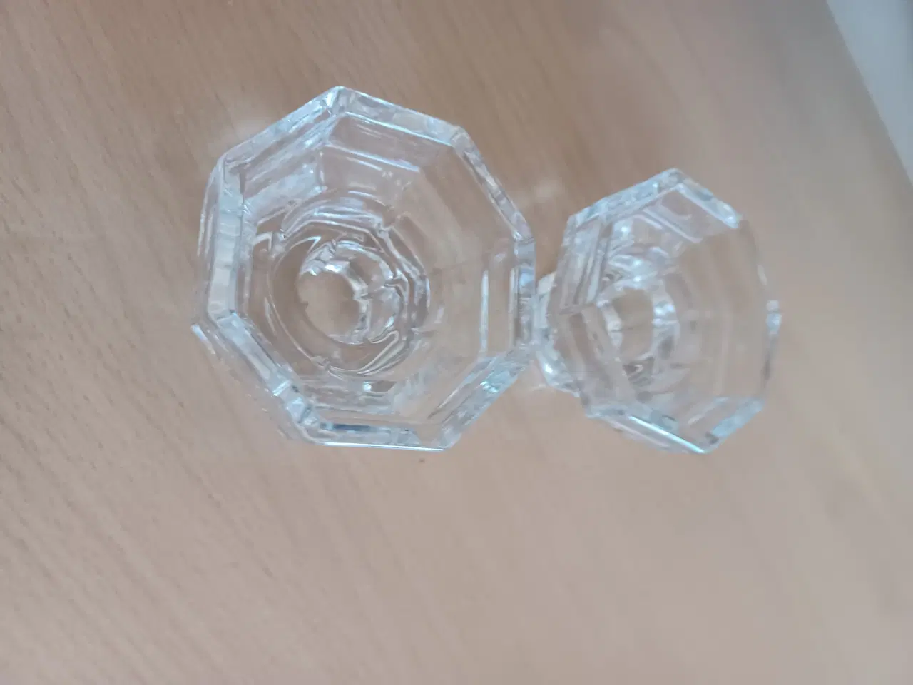 Billede 1 - Glas  lysestager