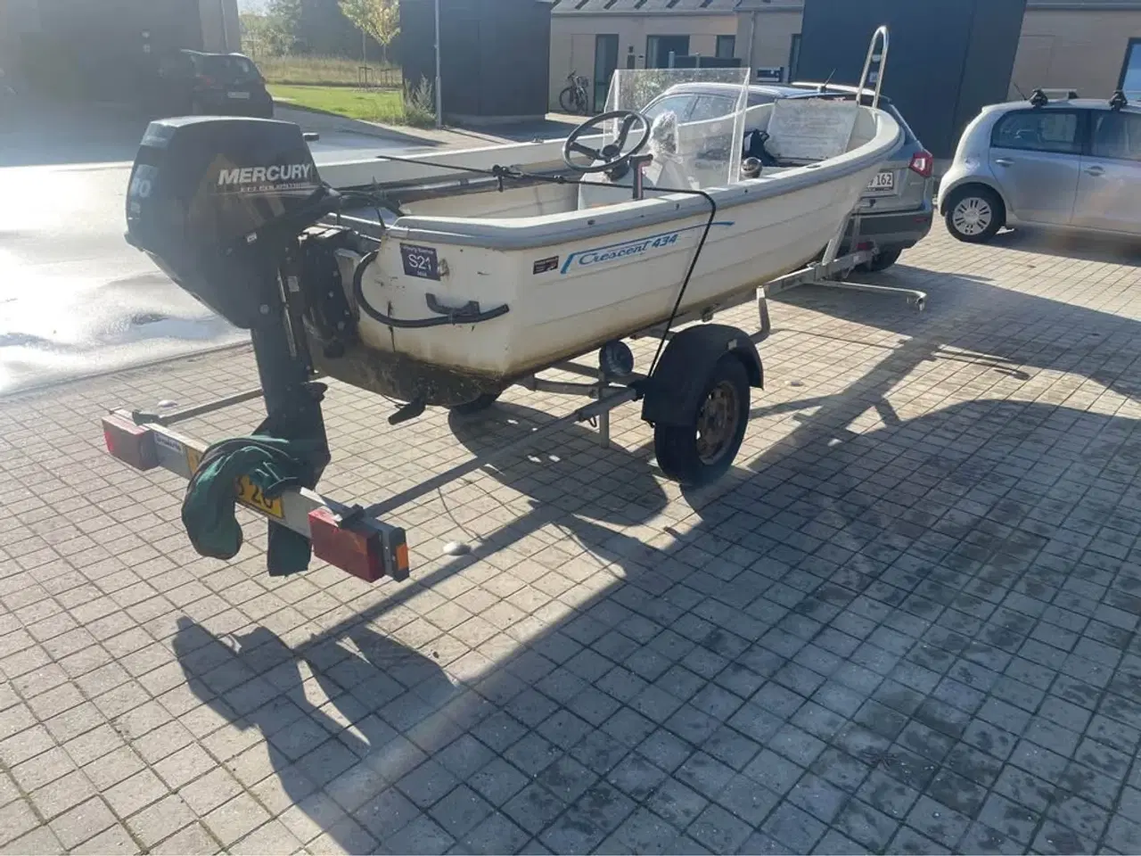 Billede 2 - Cresent 434 Styrpult jolle med 20HK Mercury 4 takt