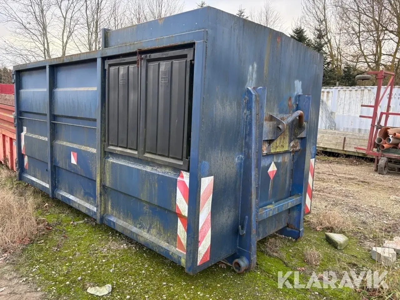 Billede 2 - Affaldscontainer m Kroghejs Miljø-art -AS 4000 x 2000 x 1800 mm o