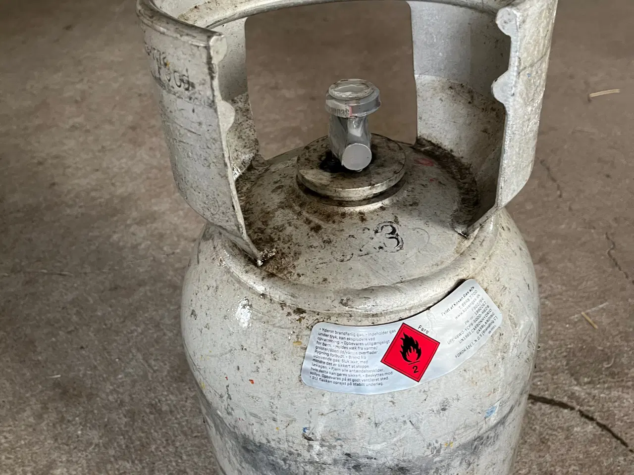 Billede 2 - 6 kg. alugasflaske