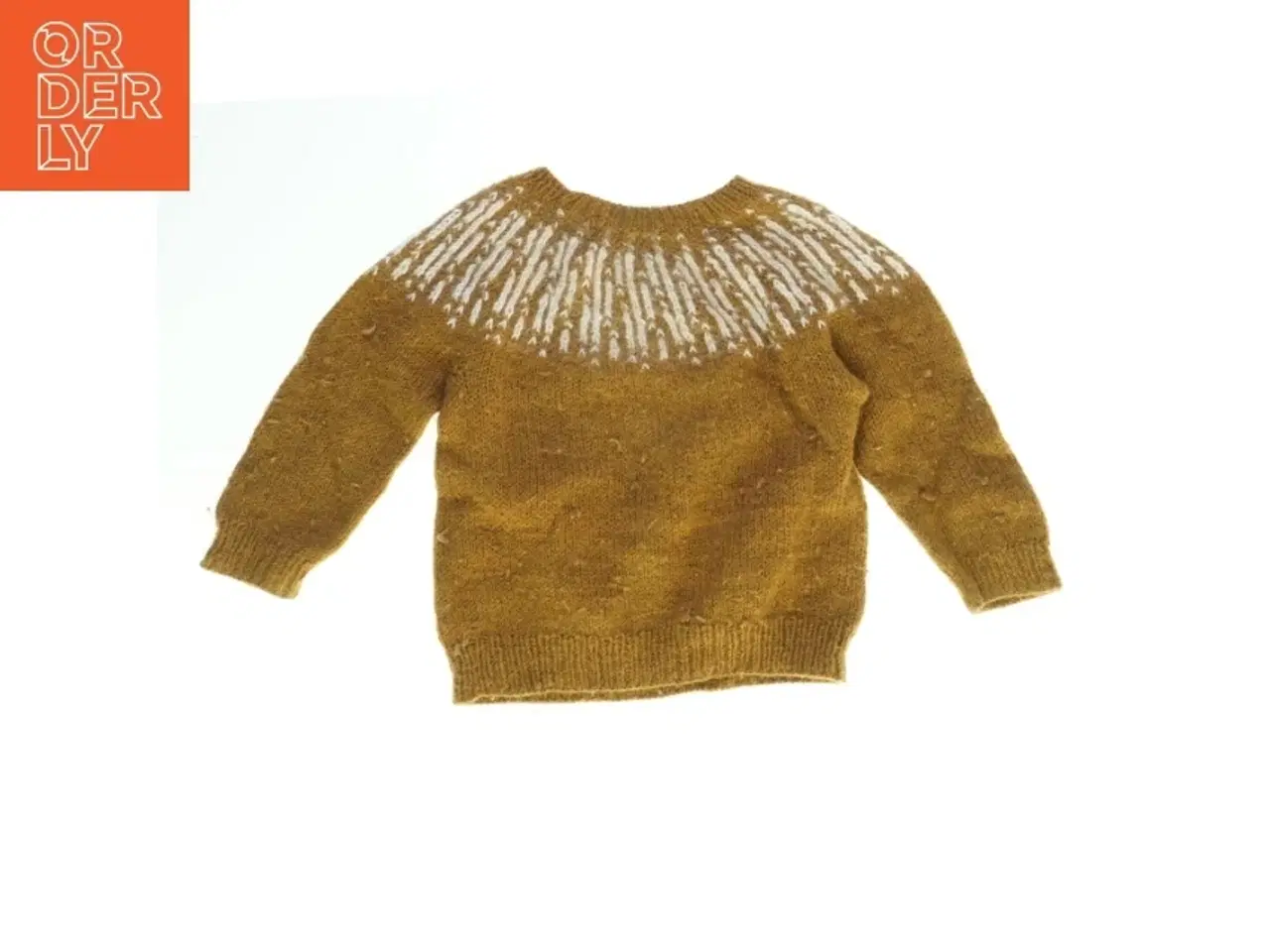 Billede 1 - Strikket sweater (str. Længde, 32 cm. bryst, 30 cm)