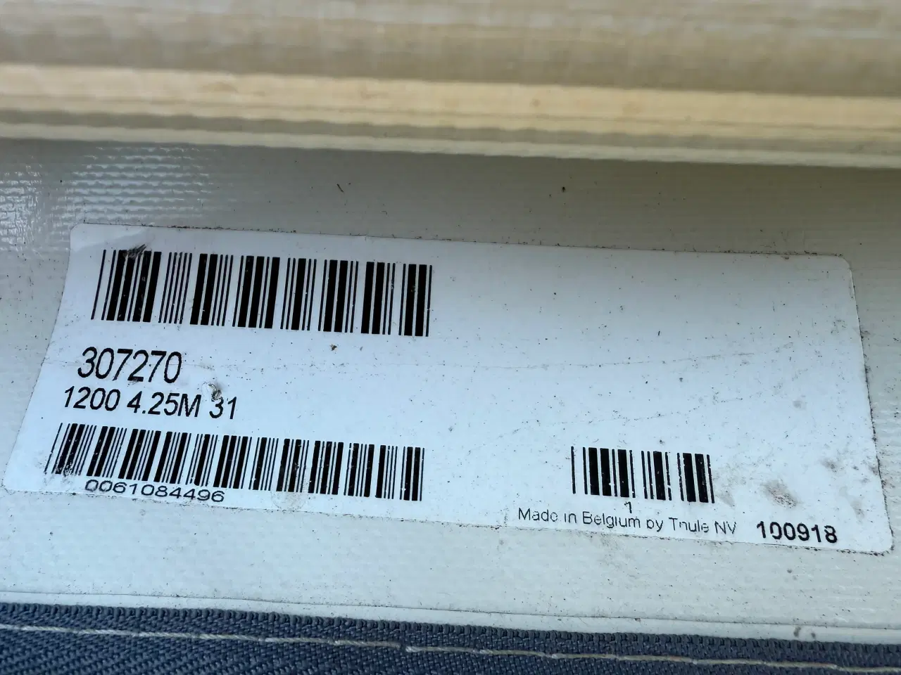 Billede 1 - Thule Omnistore 1200 posemarkise