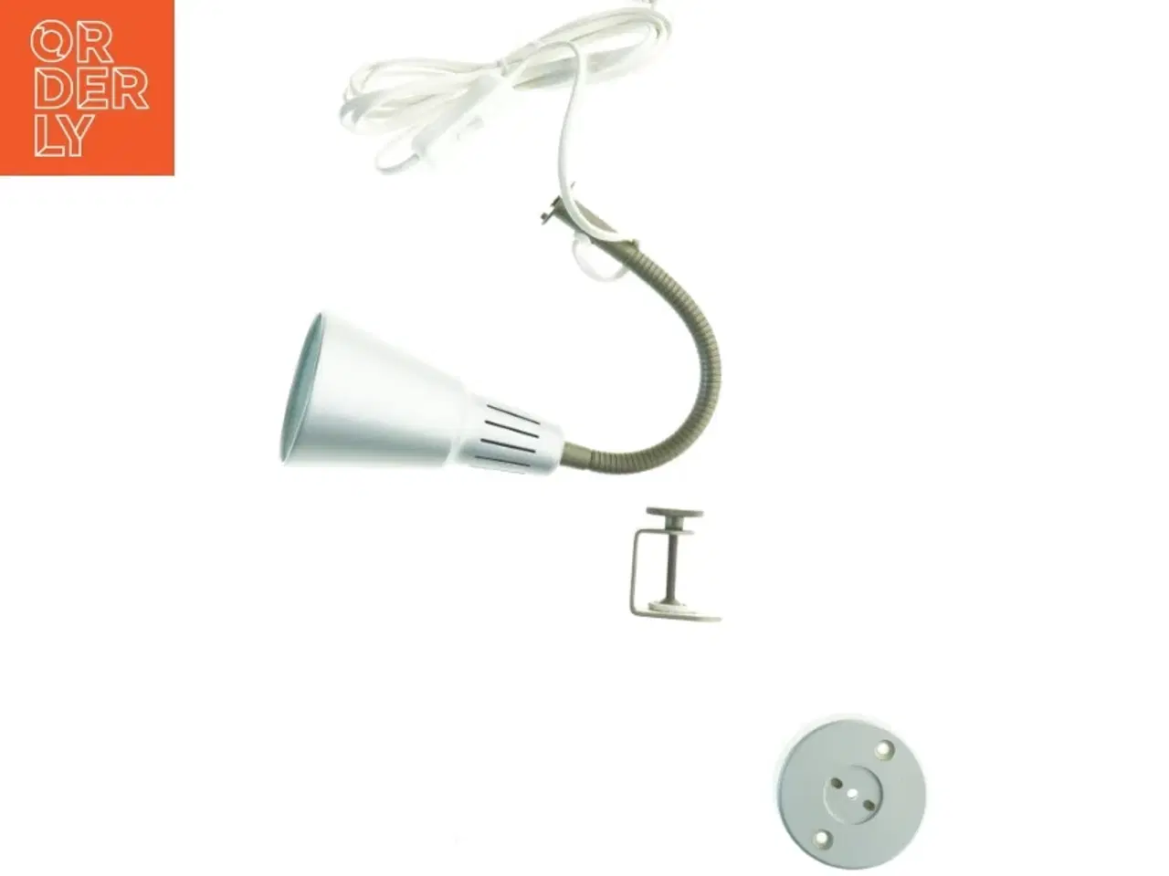 Billede 4 - Skrivebordslampe med klemme (str. 23 x 9 cm)