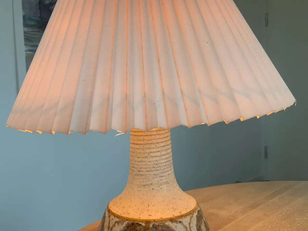 Billede 1 - Søholm Keramik bordlampe