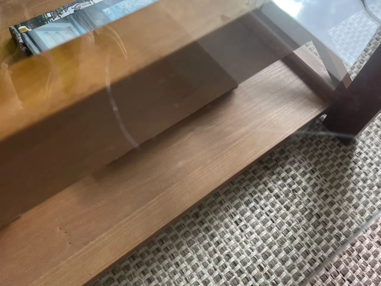 Billede 9 - Sofabord med glasplade