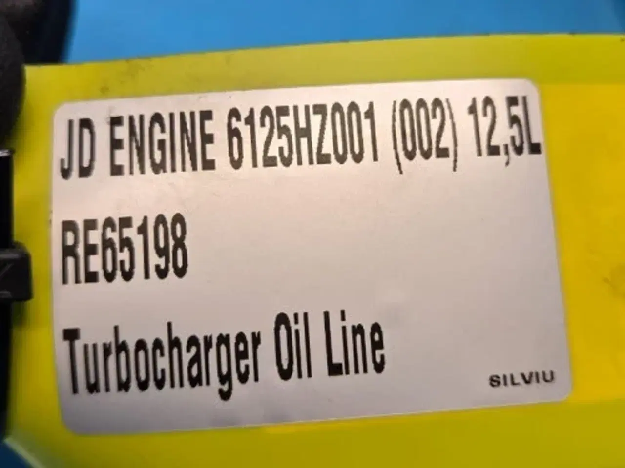 Billede 2 - John Deere 6125HZ001 Rør RE65198