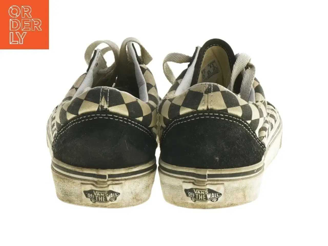 Billede 2 - Sorte ternede sneakers str. 39 fra Vans (str. 39 )