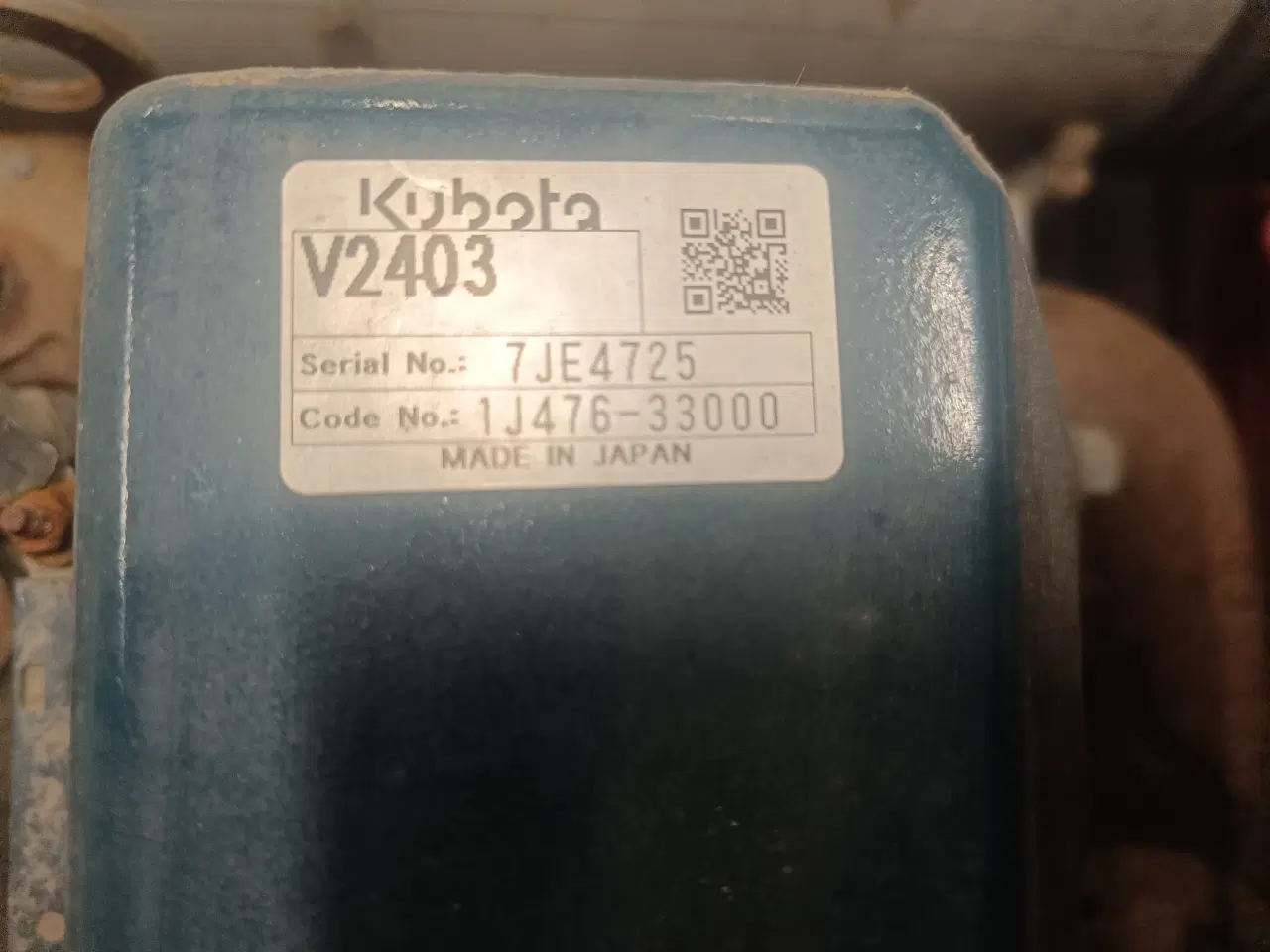 Billede 2 - Kubota Motor V2403