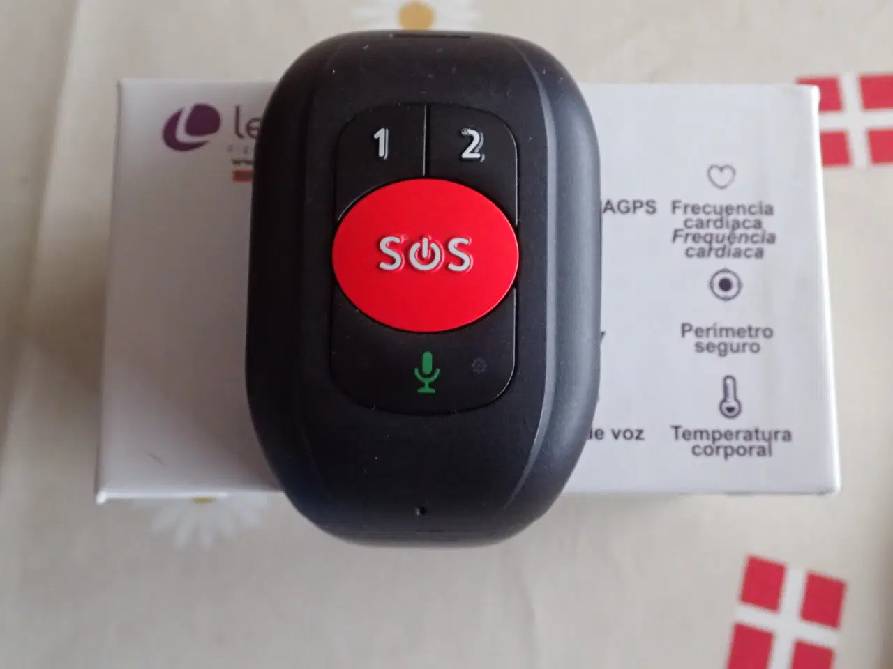 Billede 3 - Alarm SOS nødkald Leotec 4G LTE GPS.