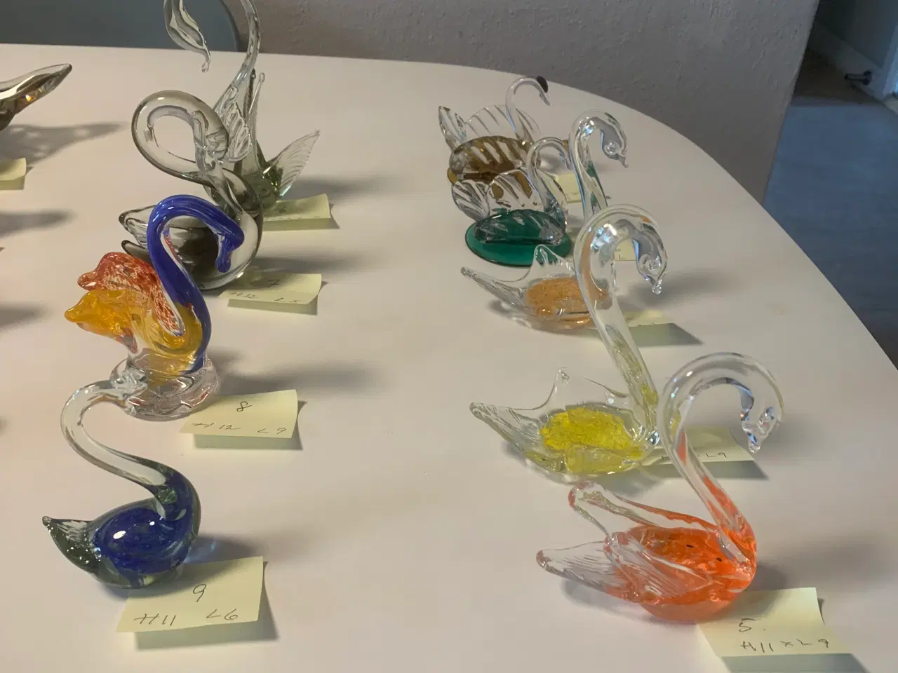 Billede 2 - Svaner i glas