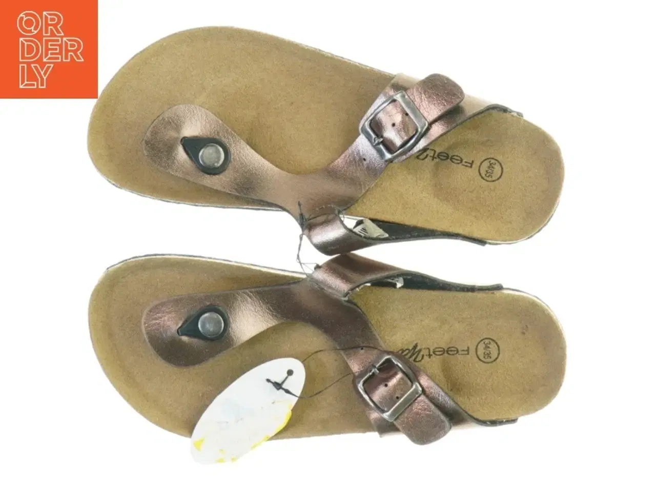 Billede 1 - Kvinders to-strops sandaler fra Feetwa (str. 34, 35)