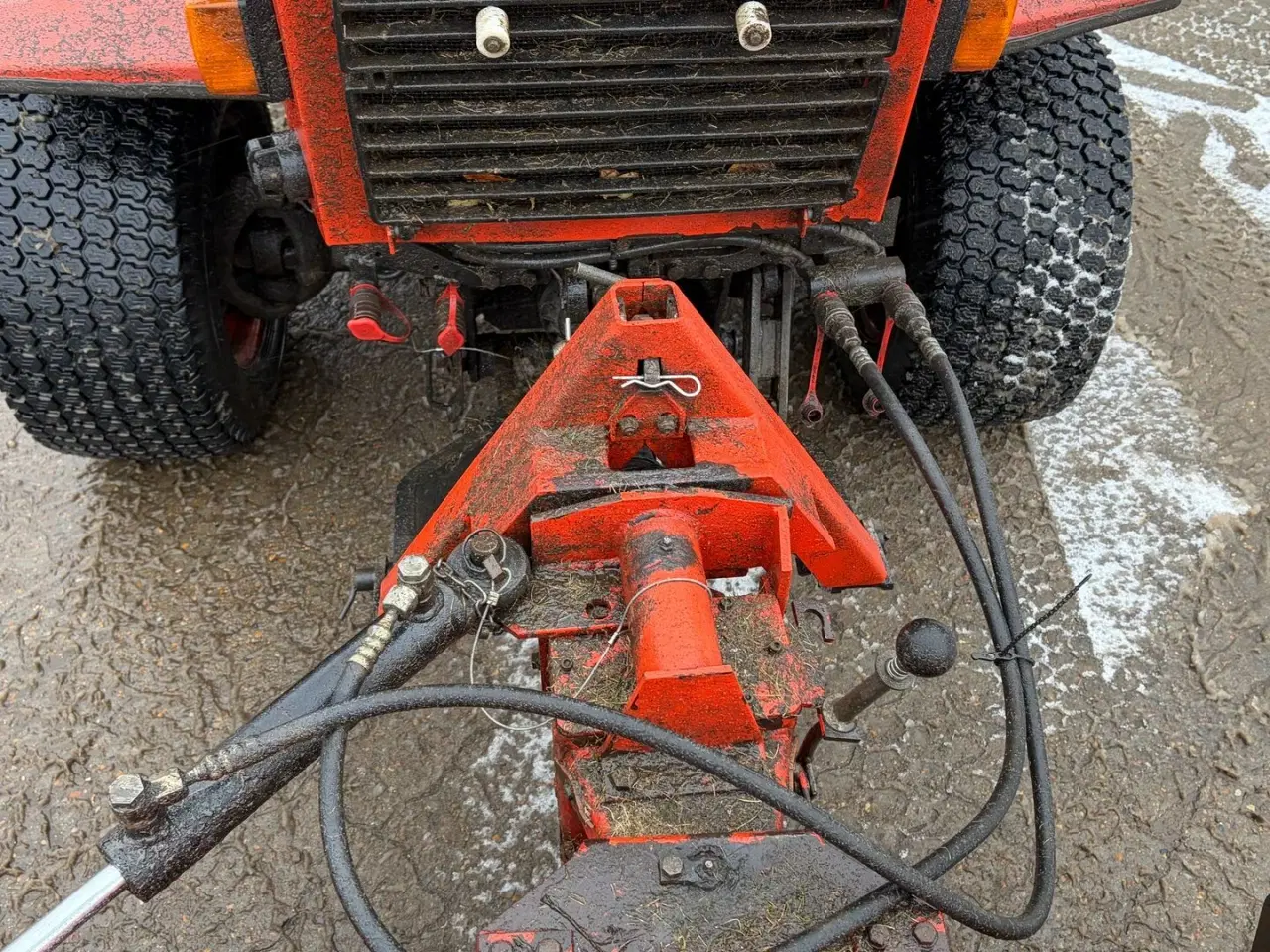 Billede 8 - Hako Hakotrac 4500 DA M. Sneplov, kost og saltspreder