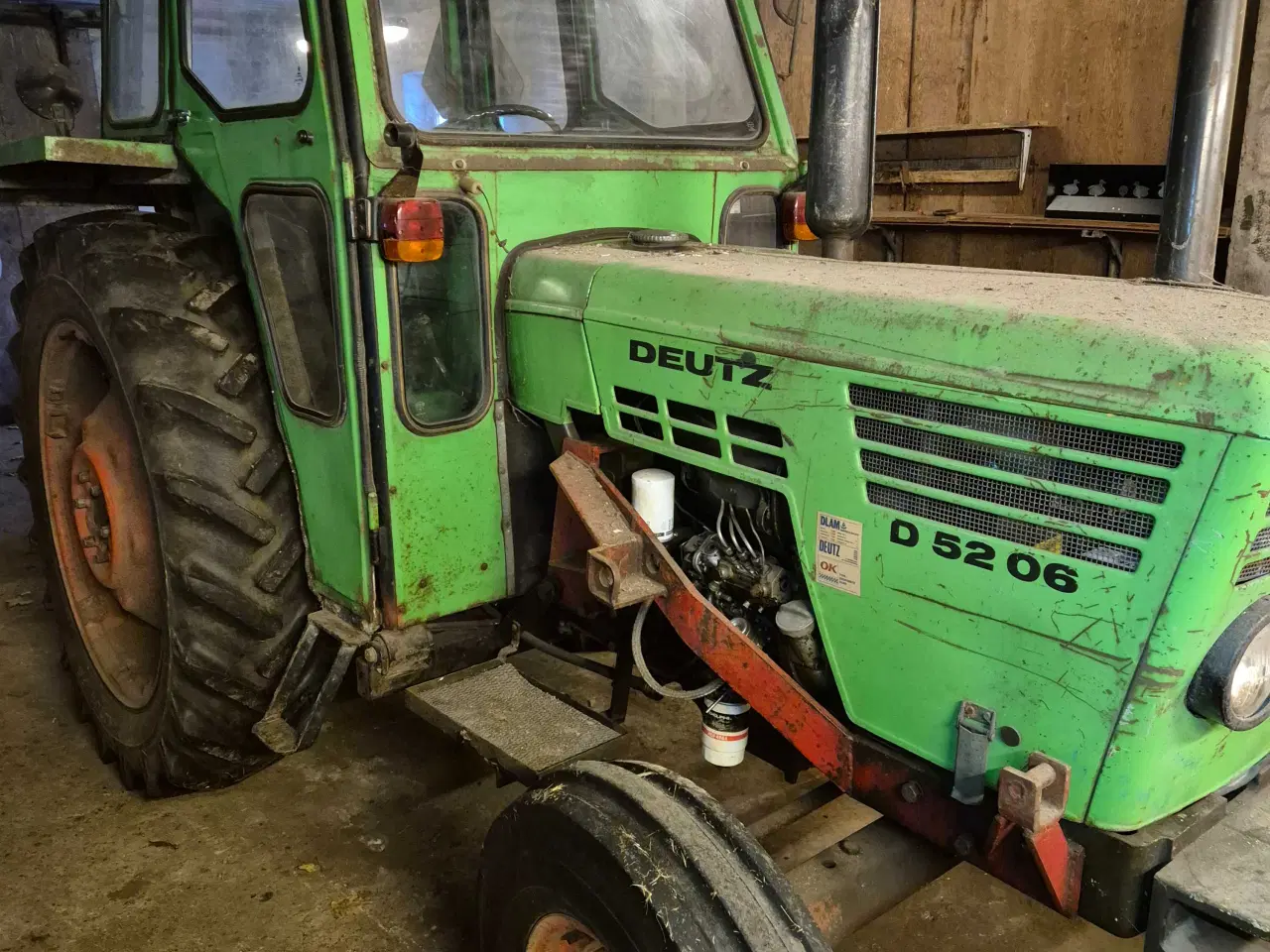 Billede 5 - Deutz D5206 inklusiv frontlæsser 