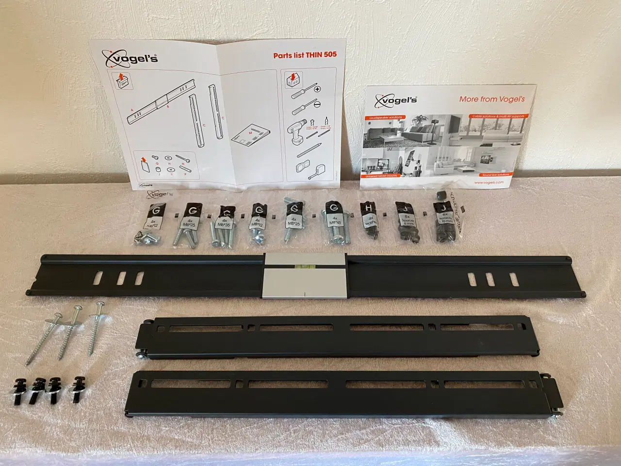 Billede 1 - ⭐️ Vogel's THIN 505 – Ultra-tyndt Vægbeslag (40-65