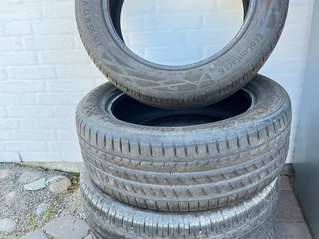 Billede 1 - Continental dæk EcoContact 215/55 R 17 sommerdæk