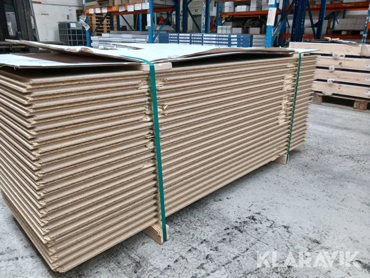 Billede 3 - Spångulv 30mm delvis skadet Foresta P6 4S dobbel profil