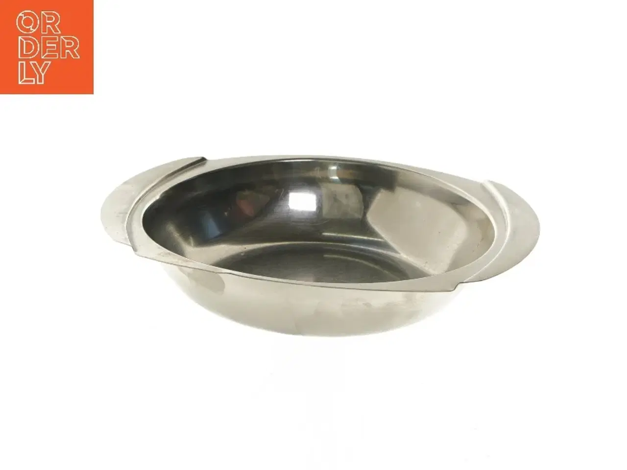 Billede 1 - Rustfri stålfad med håndtag (str. 19,5x23,5 cm)