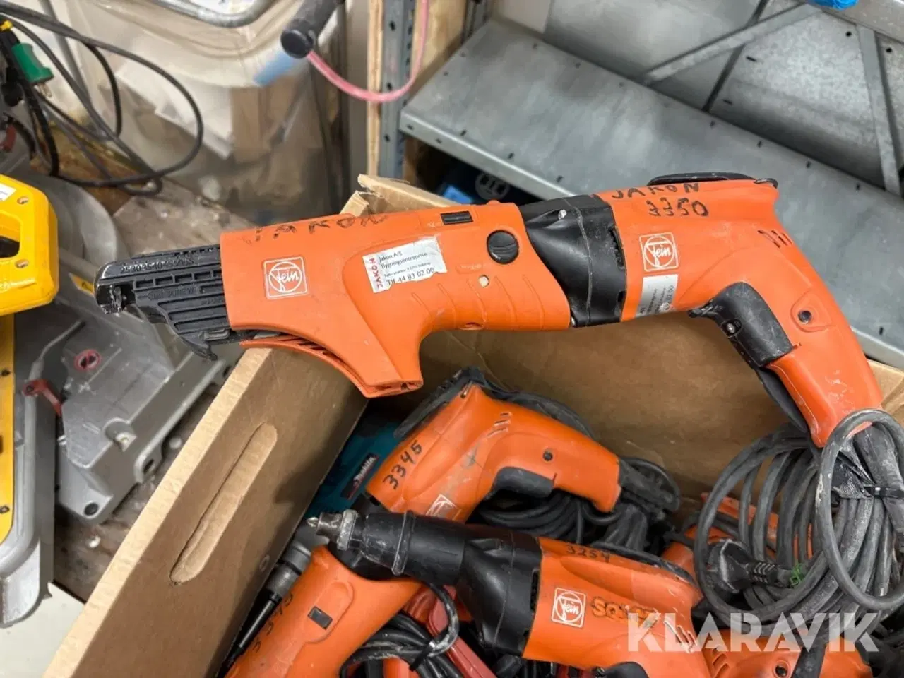Billede 2 - Håndværktøj Hilti Fein Makita blandet lot 22 styk