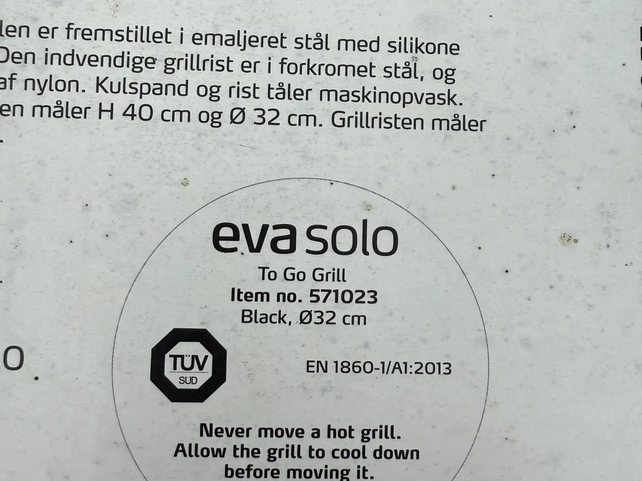 Billede 3 - Eva Solo Togo grill - HELT NY ALDRIG BRUGT