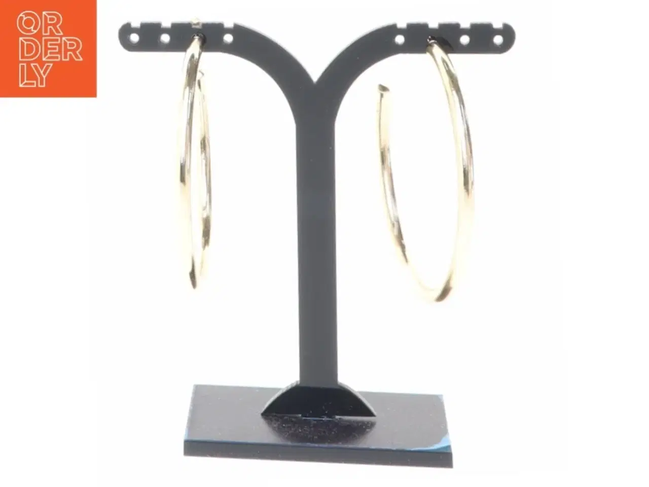 Billede 2 - Hoop øreringe (str. Ø 5 cm)