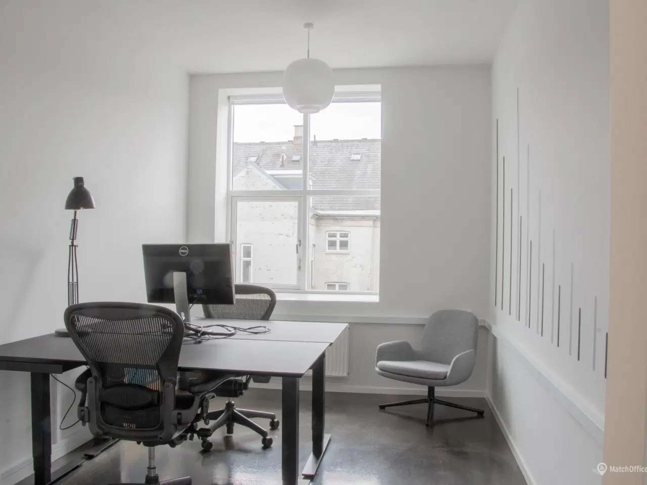 Billede 3 - Kontorpladser i nyistandsat penthouse på Vesterbro med ro. grøn udsigt og all-inclusive