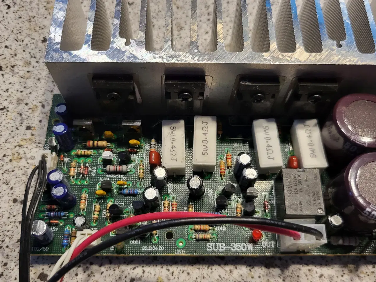 Billede 1 - Forstærker modul til Aktiv sub på 350 watt 8 Ohm