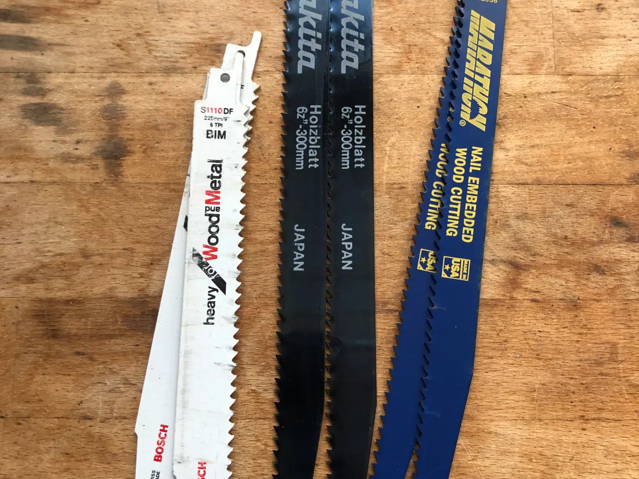 Billede 1 - Baronetsav blade, stiksav blade