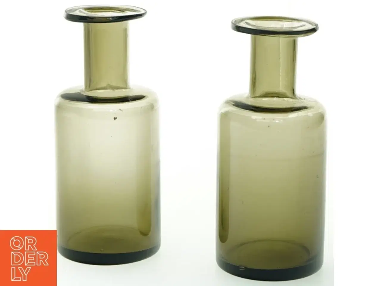 Billede 1 - To glasvaser (str. 17 cm)