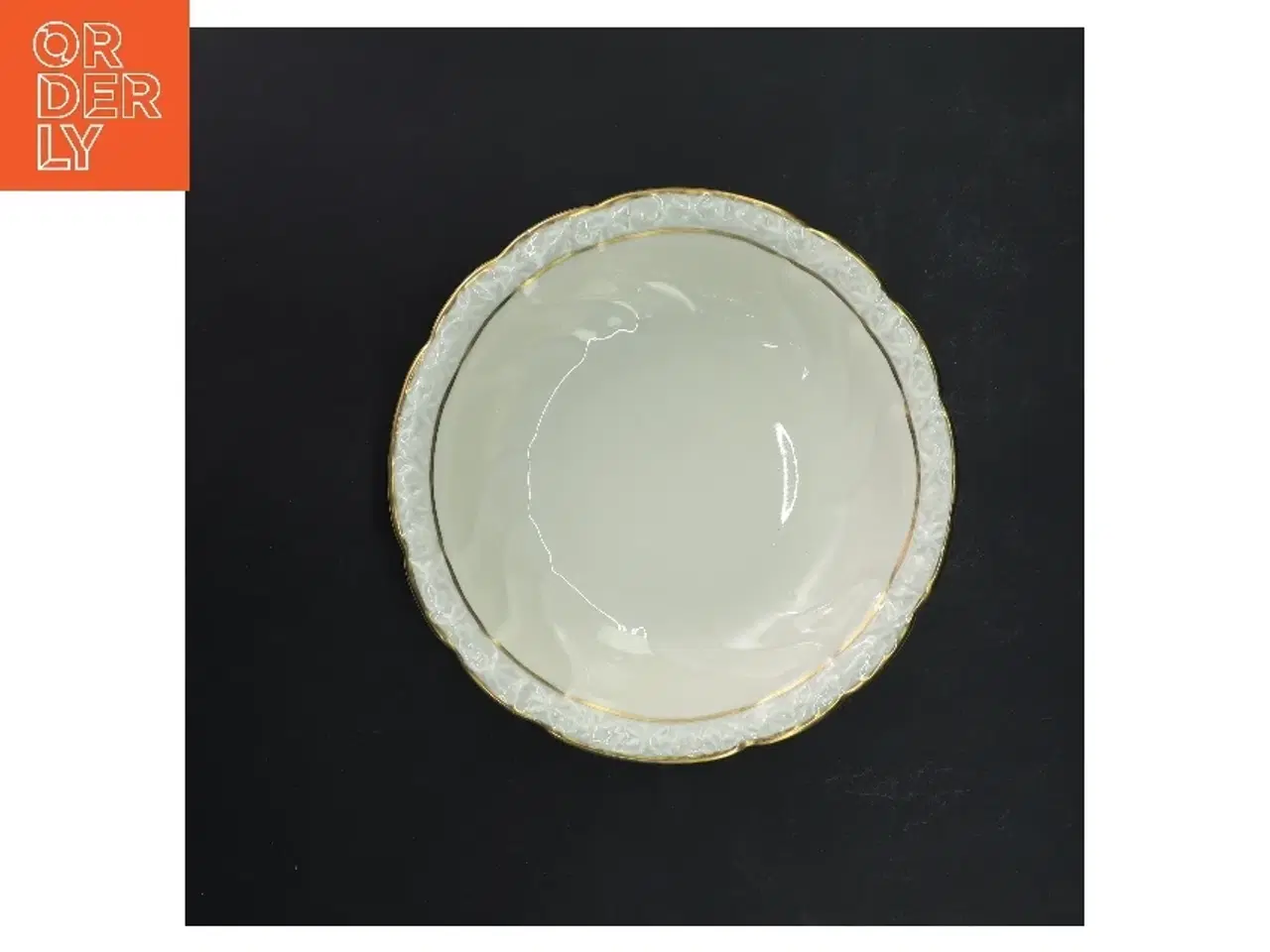 Billede 3 - Porcelænsskål med guldkant fra Edelweiß (str. Ø 18 cm)