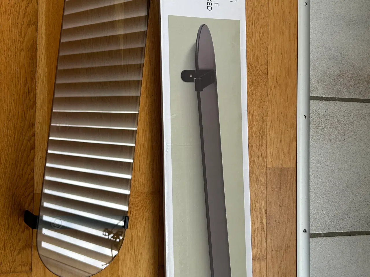 Billede 7 - 2 stk. Ny/ubrugt glashylde