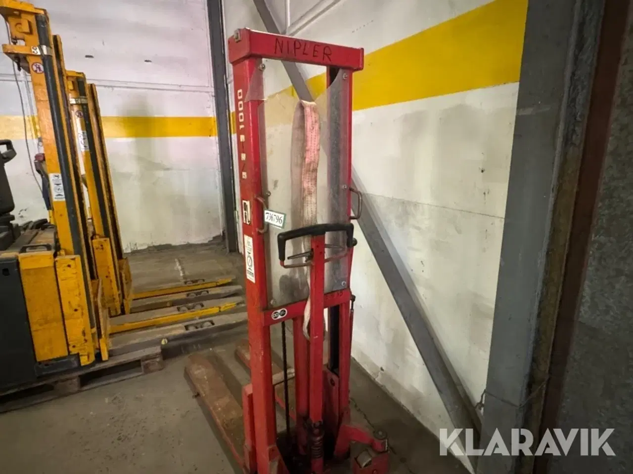 Billede 3 - Manuel stabler KH 1000 Max kg 1000 kg