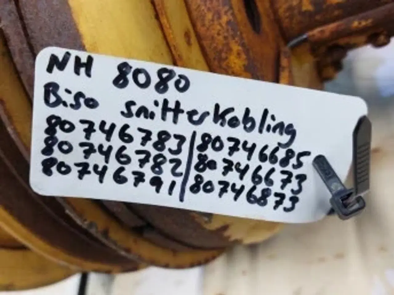 Billede 2 - New Holland 8080 Biso Snitter Kobling 80746783