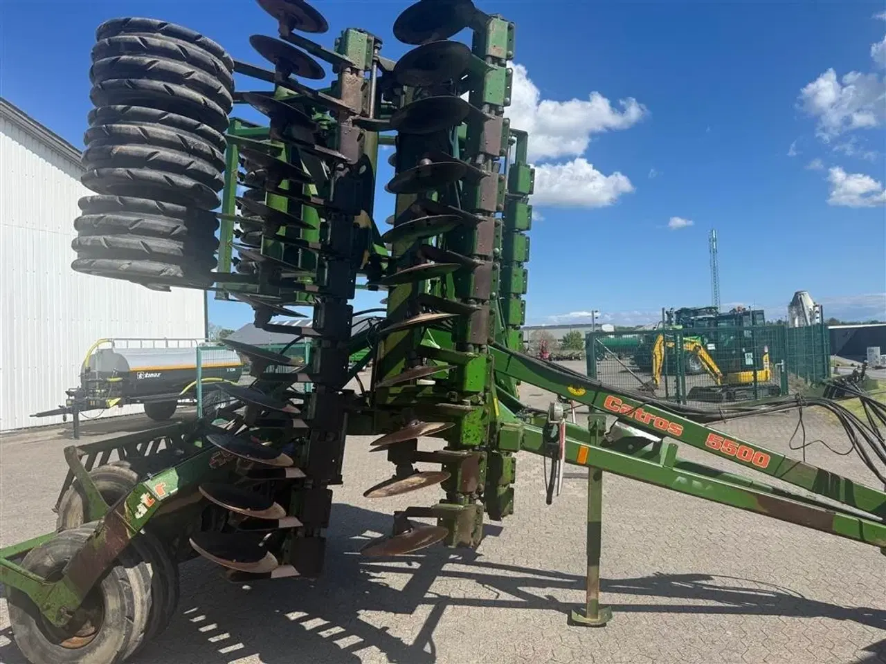 Billede 2 - Amazone Catros 5500, Bugseret