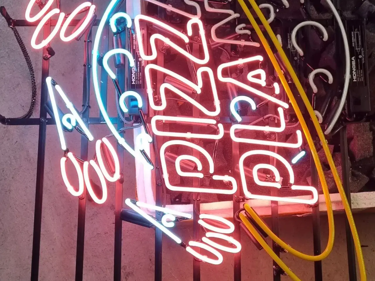 Billede 2 - Pizza Led neon lampe
