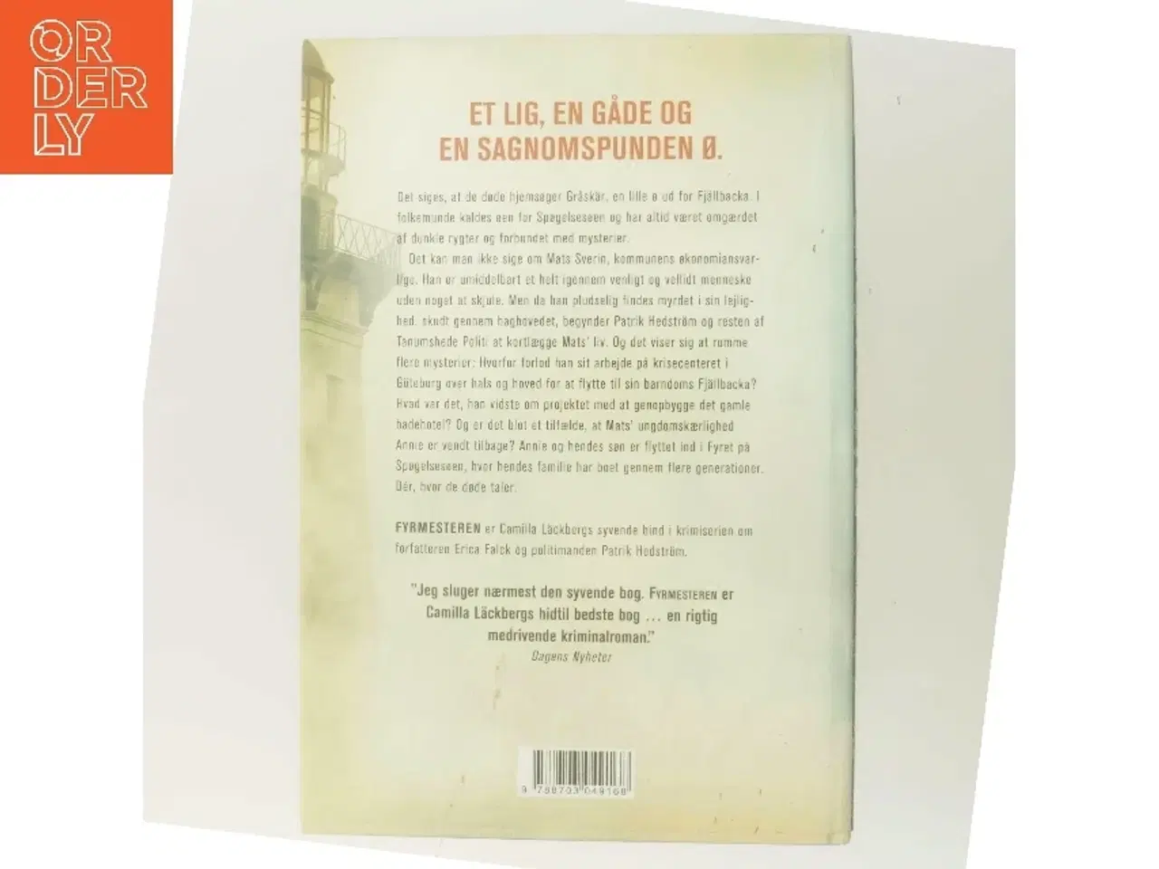 Billede 3 - Fyrmesteren : kriminalroman af Camilla Läckberg (Bog)