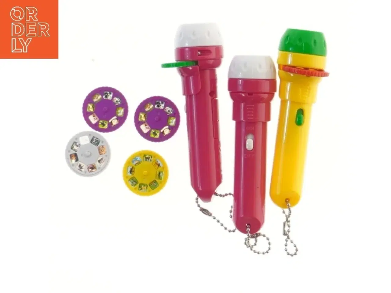 Billede 1 - Lommelygter med billeder (str. 11,5 cm)