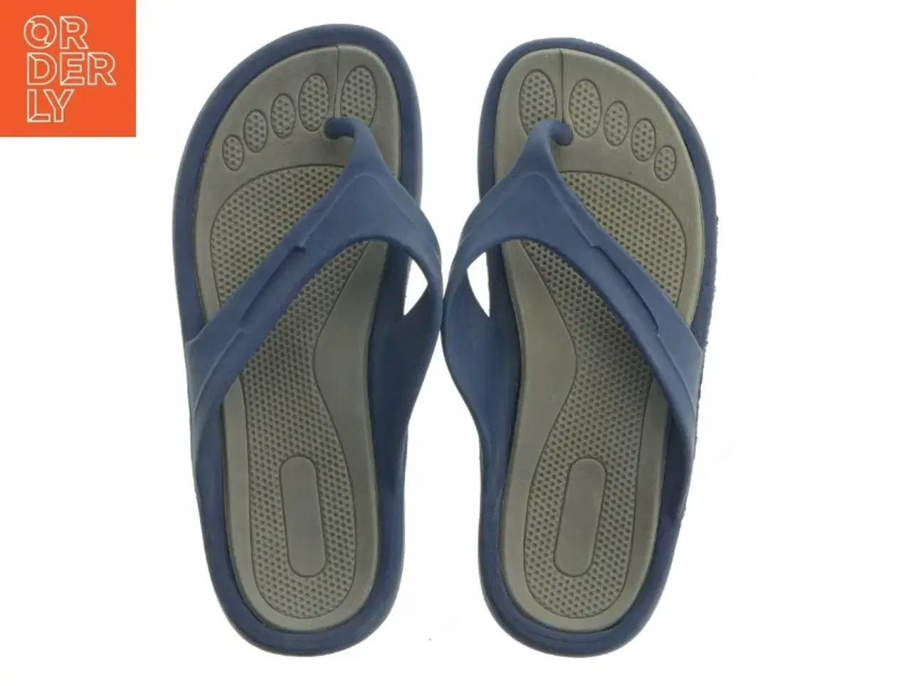 Billede 4 - Blå flip-flops str. 37 (str. 37 )