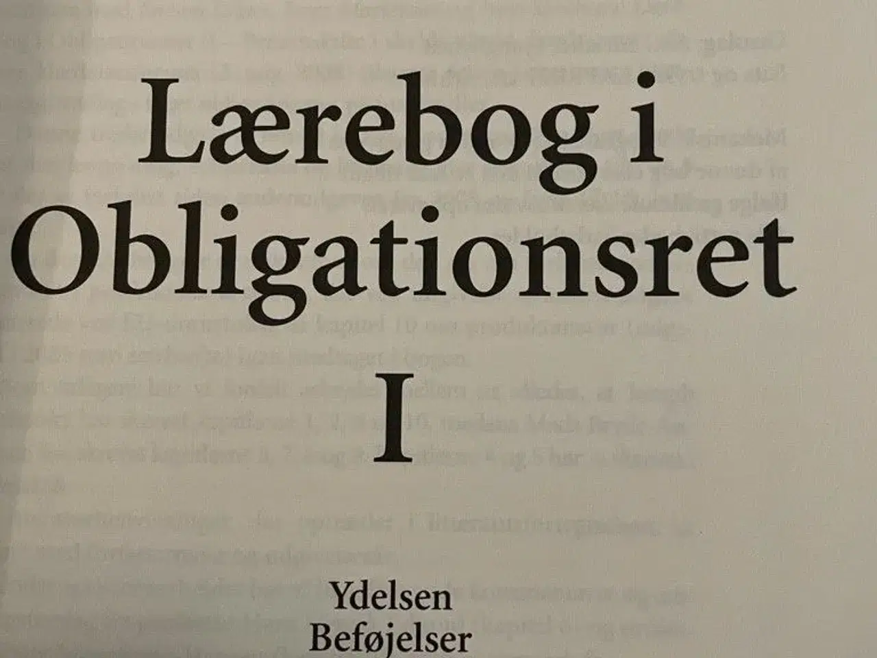 Billede 4 - Lærebøger i obligationsret I & II på SDU mf.
