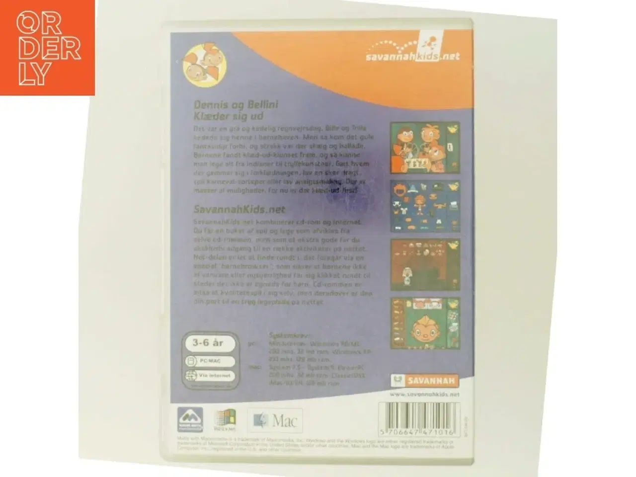 Billede 3 - Bille & Trille Klæder sig ud CD-ROM fra Savannah Kids