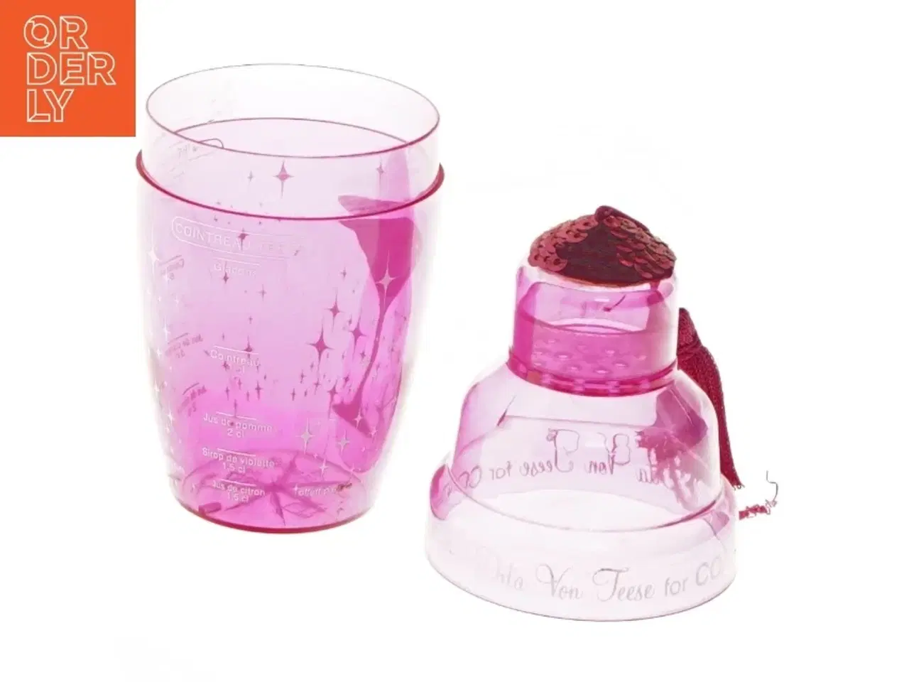 Billede 3 - Pink cocktail shaker (str. 16 cm)