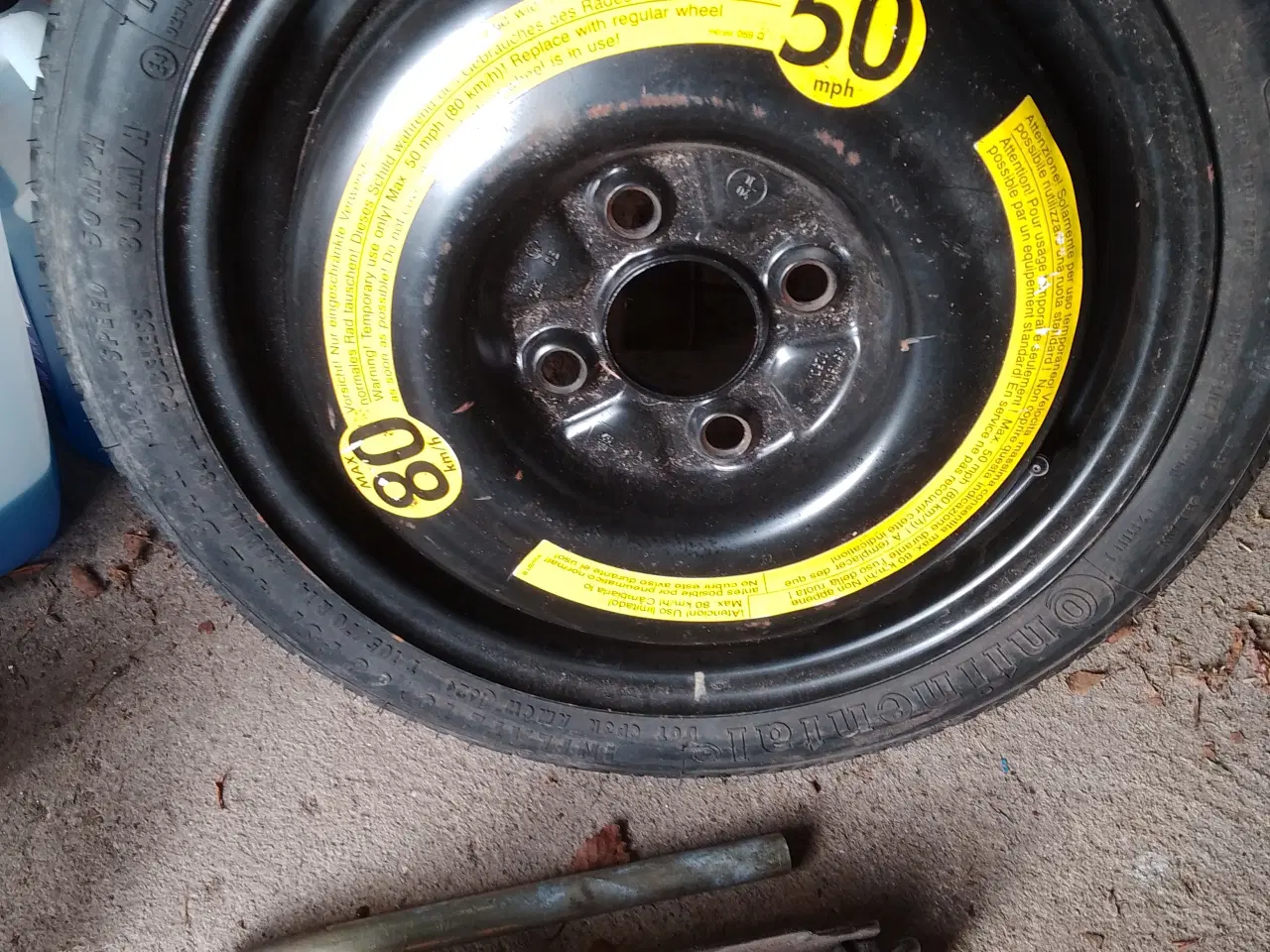 Billede 1 - Reservehjul VW Golf 3