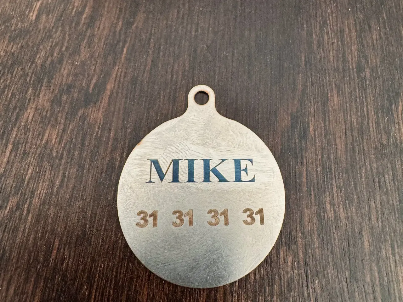 Billede 2 - Hundetegn i rustfri stål med valgfri gravering